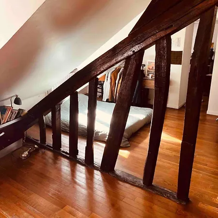 Parisian Flat Under The Roofs Appartamento Parigi